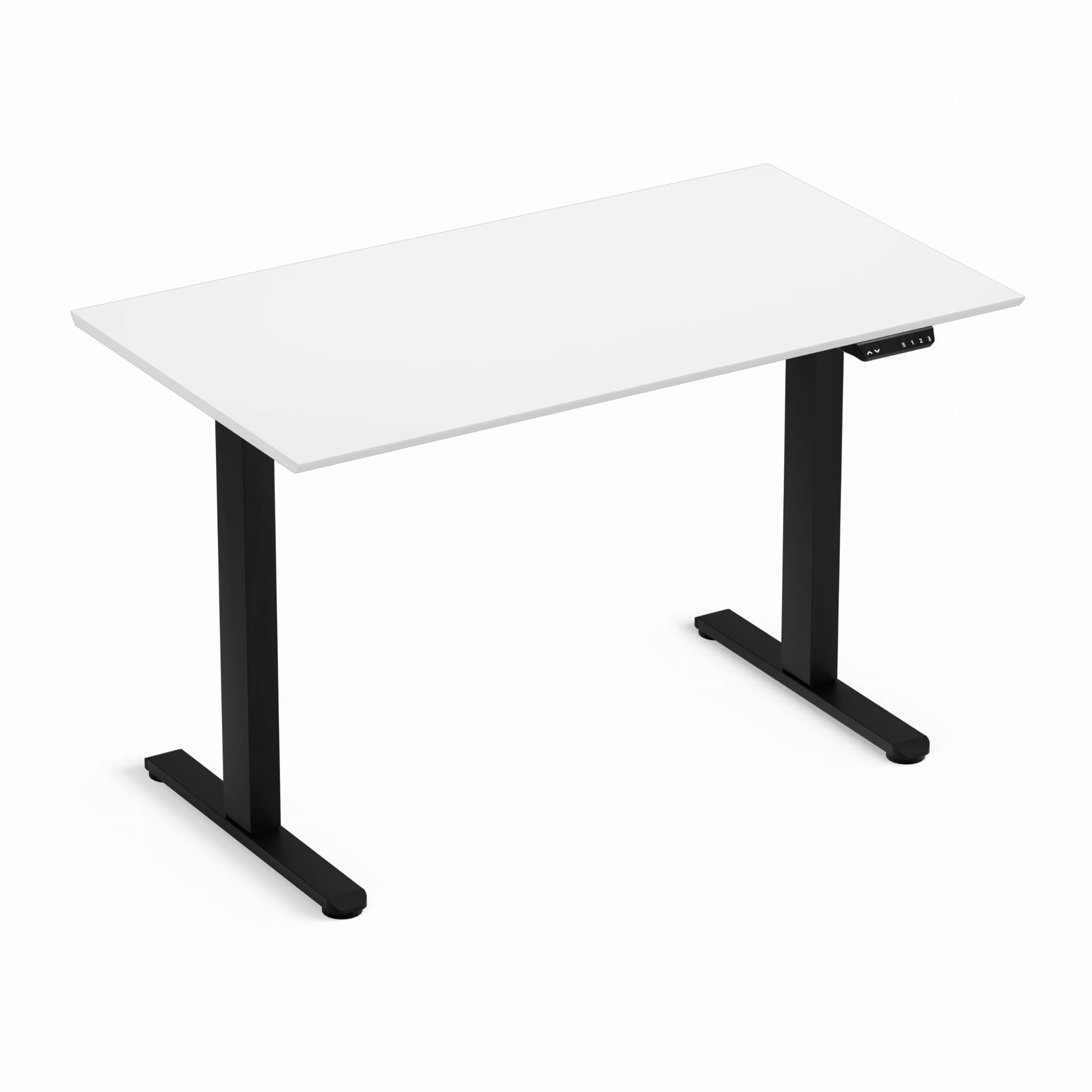 Biroja galds Flo 67/120 cm balts/melns - N1 Home