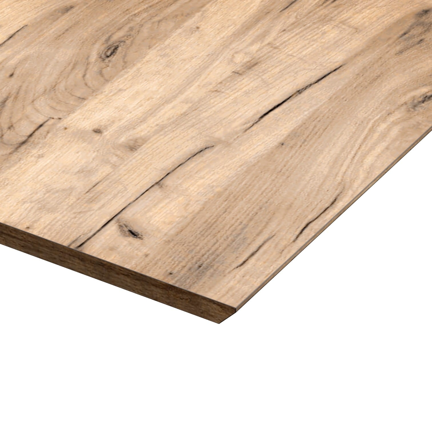 Biroja galds Flo 67/120 cm melns/Kraft zelts ozols - N1 Home