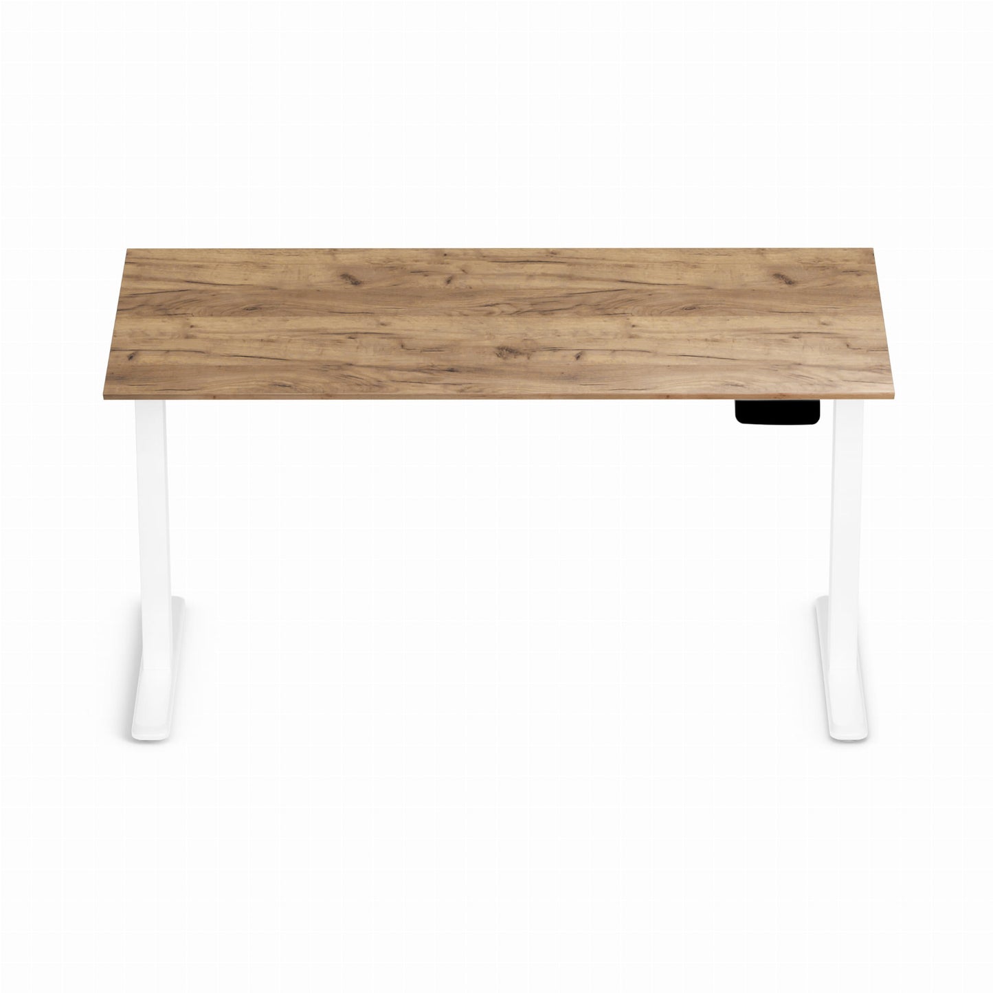 Biroja galds Conti Pro 60/140 cm balts/Kraft zelts - N1 Home