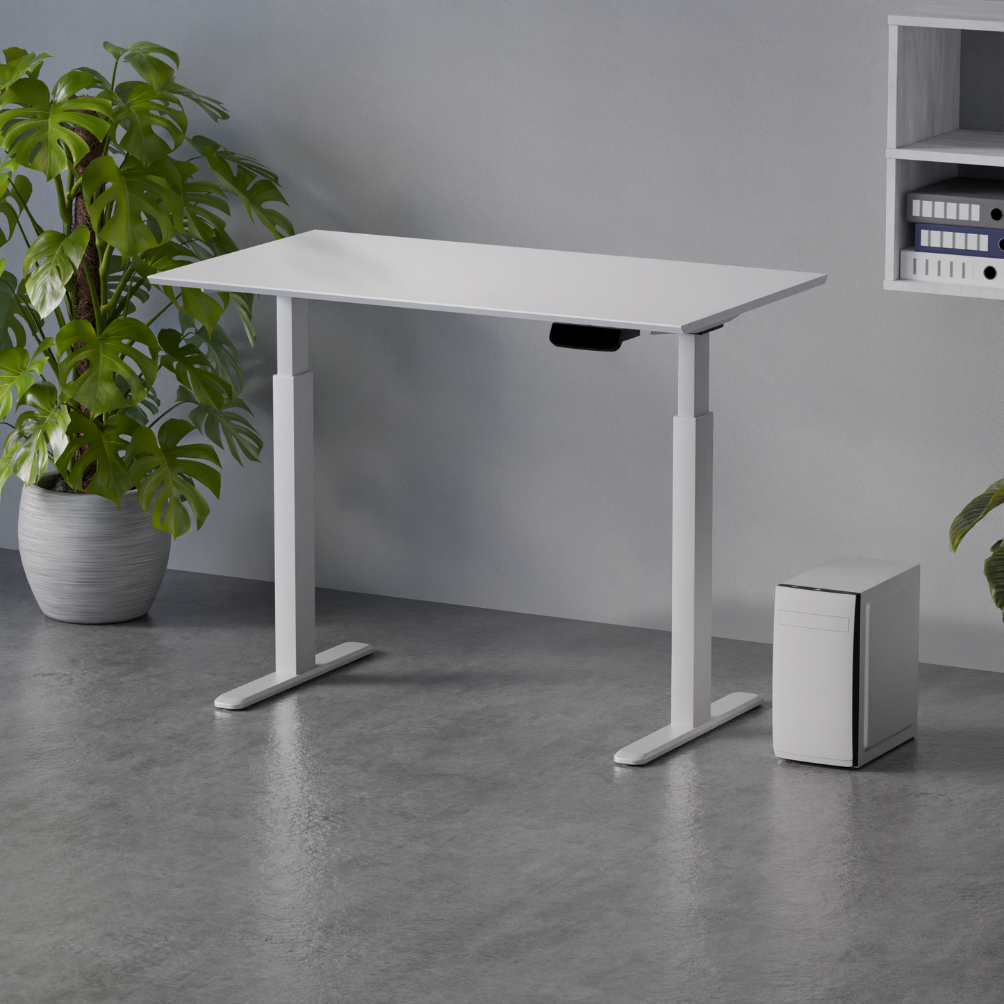 Biroja galds Conti Pro 60/120 cm balts - N1 Home