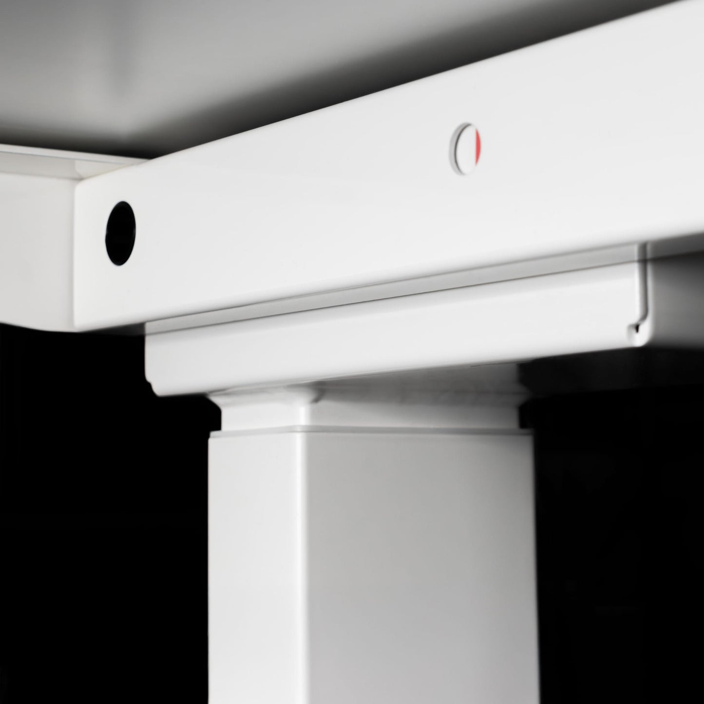 Biroja galds Conti Pro 60/120 cm balts - N1 Home