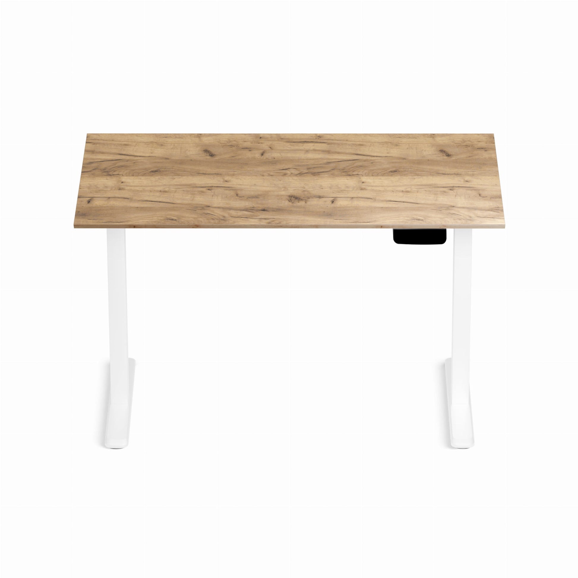 Biroja galds Conti Pro 60/120 cm balts/Kraft zelts - N1 Home