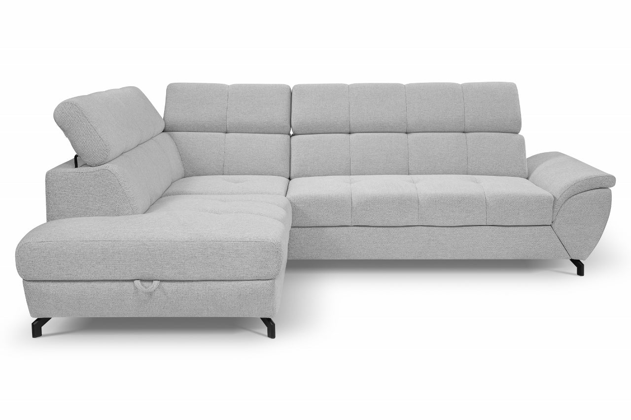 Dīvāns Boso 263/93/104 cm pelēks - N1 Home