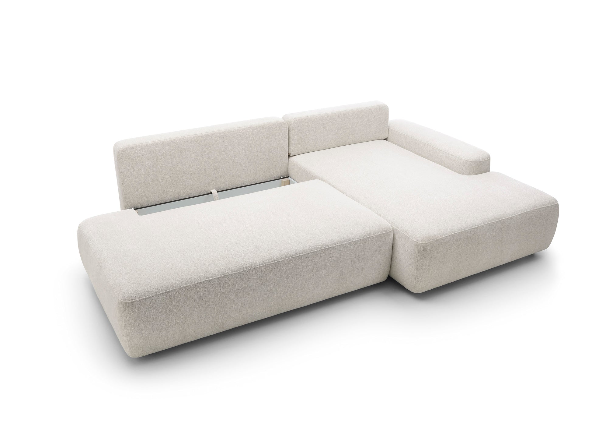 Dīvāns Boul 276/164/68 cm krēms - N1 Home