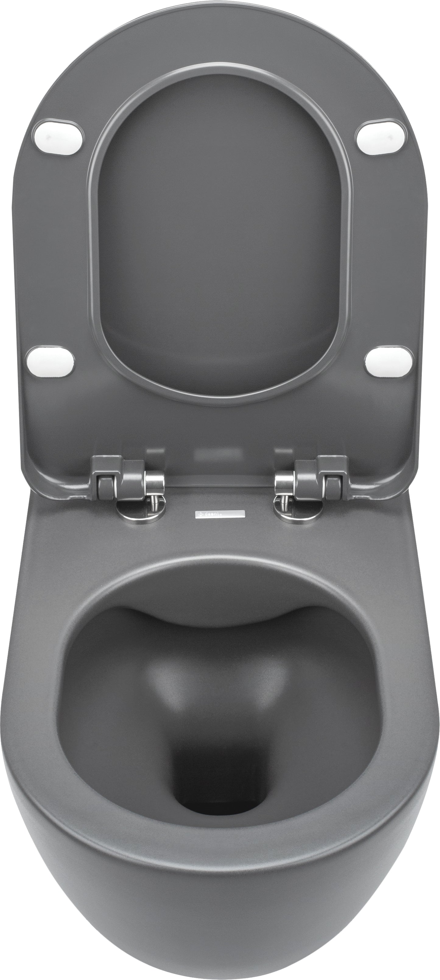 Tualetes pods ESR ar iebūvētu sēdekli antracīts, titāns - N1 Home