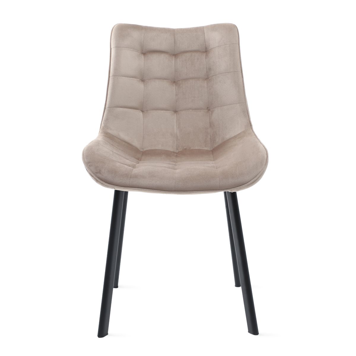 COLIN bēšs samta krēsls 53x51x83 cm