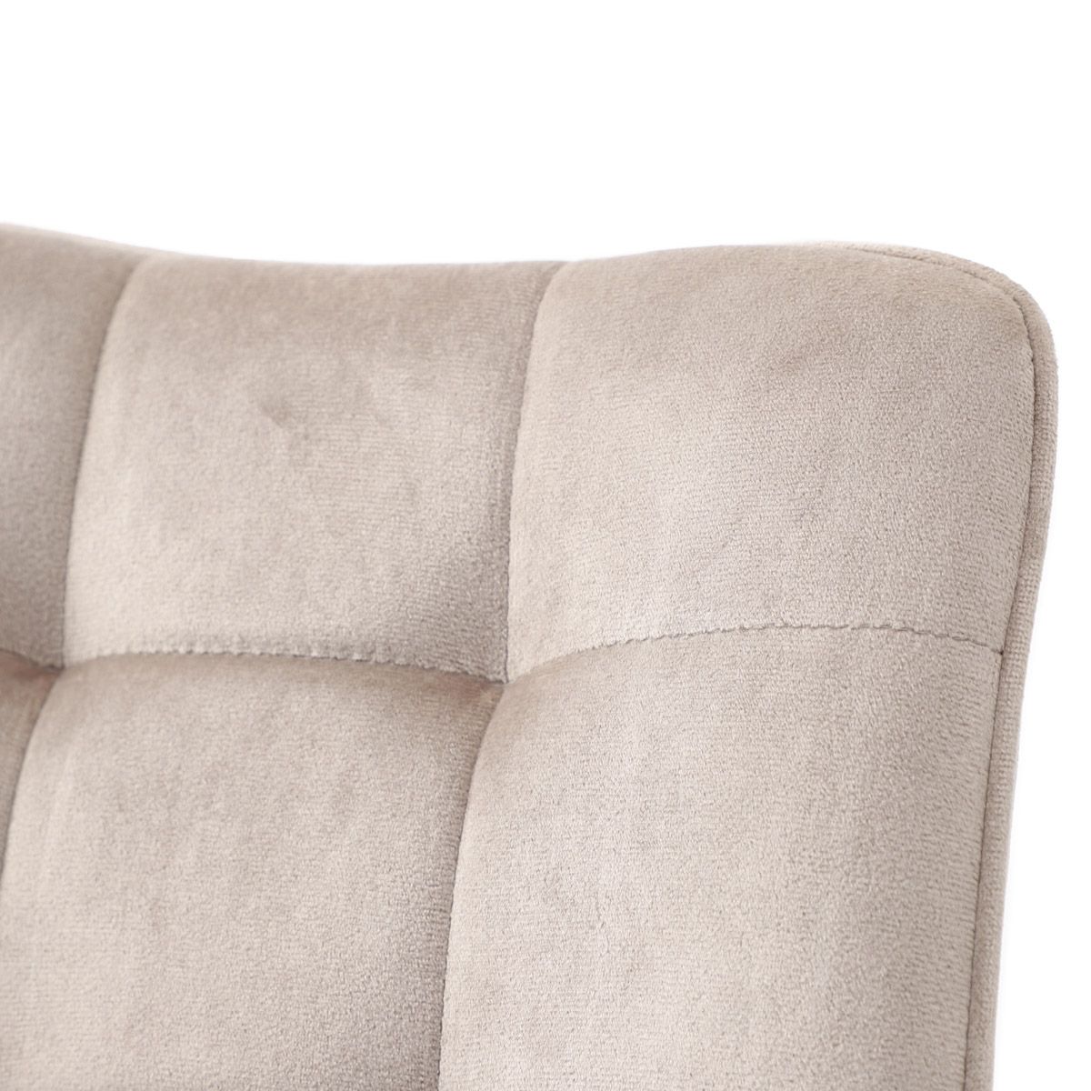 COLIN bēšs samta krēsls 53x51x83 cm