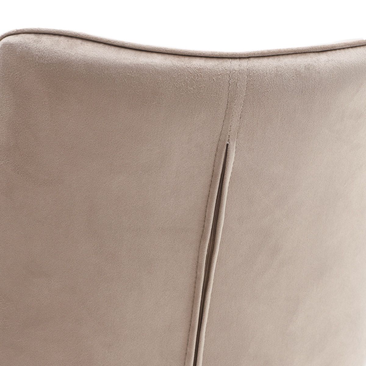 COLIN bēšs samta krēsls 53x51x83 cm