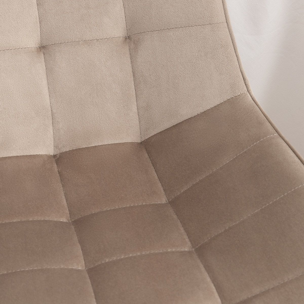 COLIN bēšs samta krēsls 53x51x83 cm