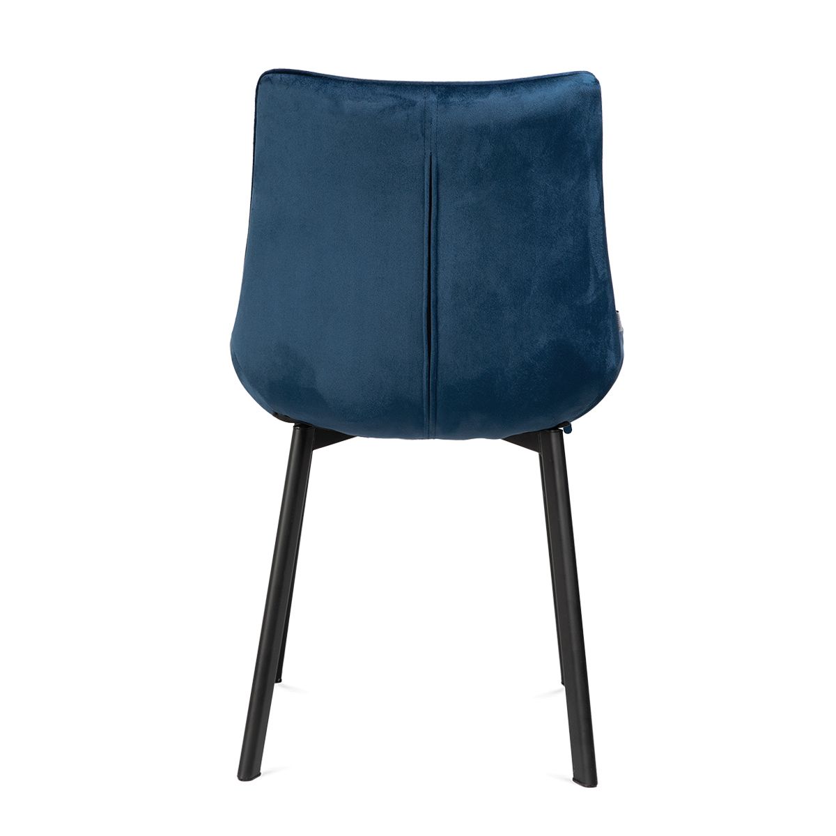 COLIN velūra krēsls tumši zils 53x61x88 cm