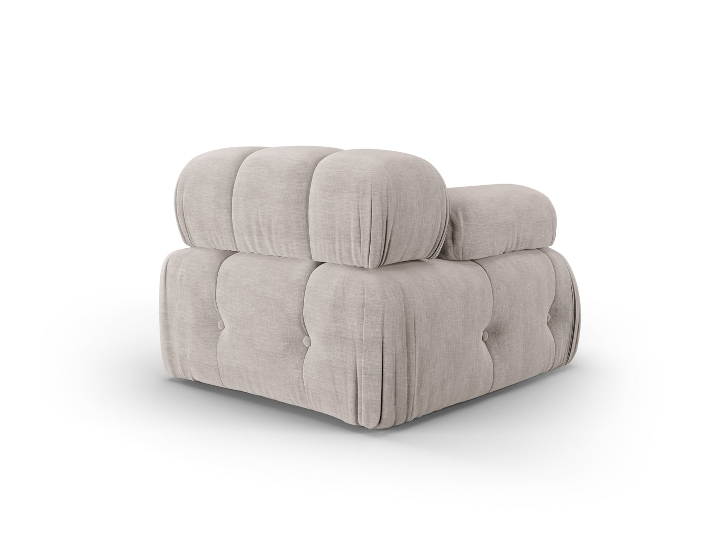 Sofa - krēsls Cosmopolitan Design  Ferento 96x96x71 cm bēšs - N1 Home