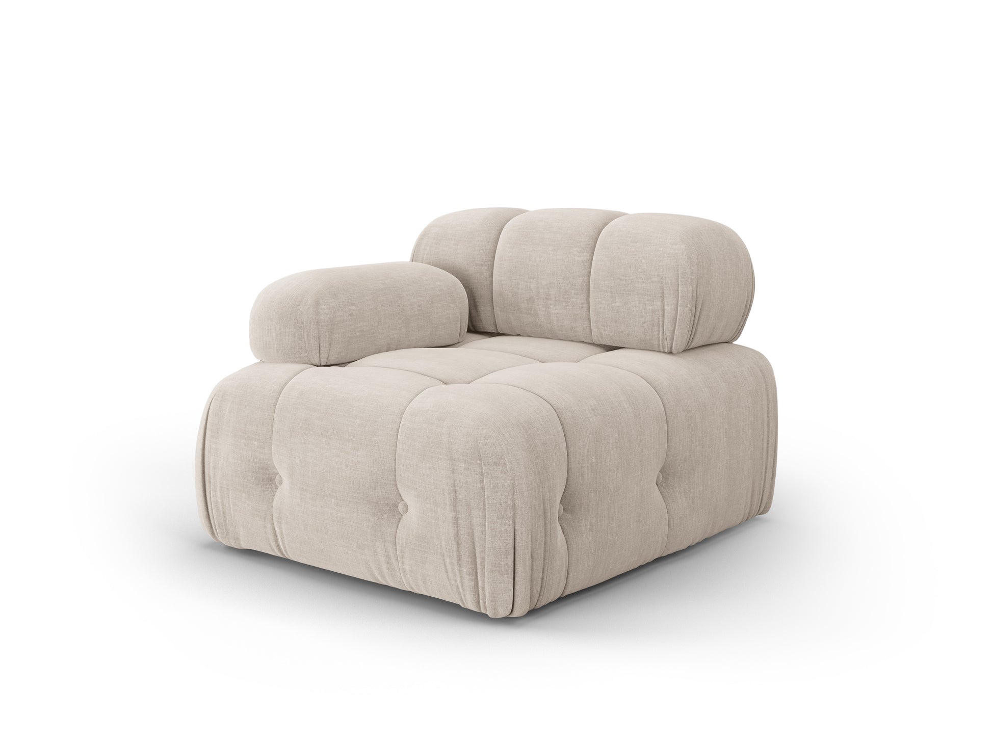 Sofa - krēsls Cosmopolitan Design  Ferento 96x96x71 cm krēms - N1 Home