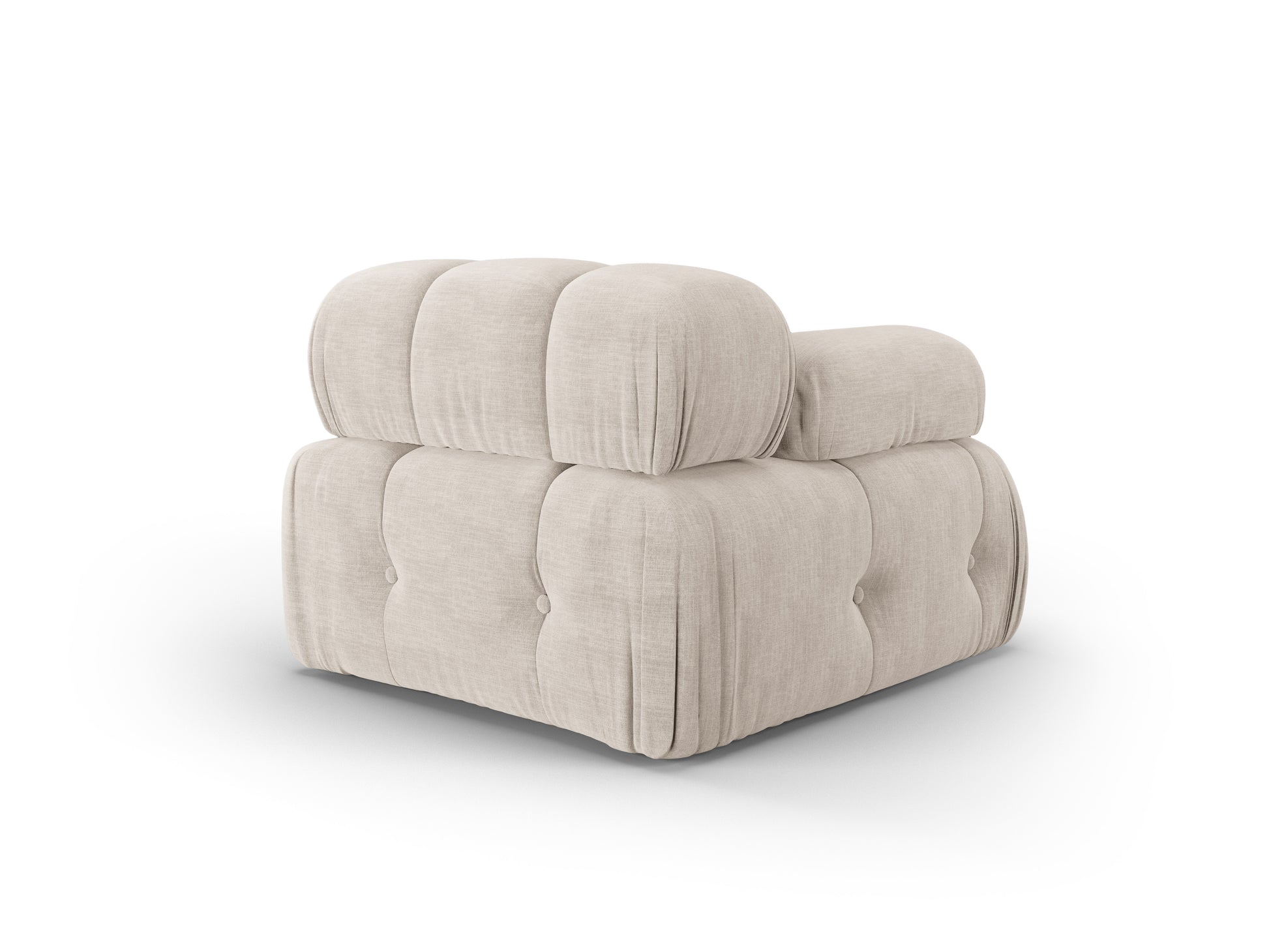 Sofa - krēsls Cosmopolitan Design  Ferento 96x96x71 cm krēms - N1 Home