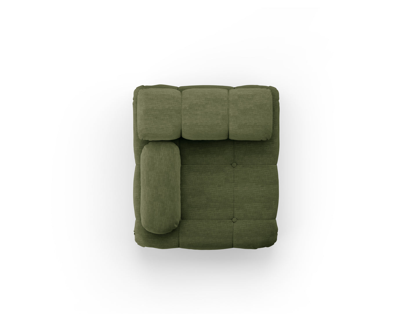 Sofa - krēsls Cosmopolitan Design  Ferento 96x96x71 cm zaļs - N1 Home