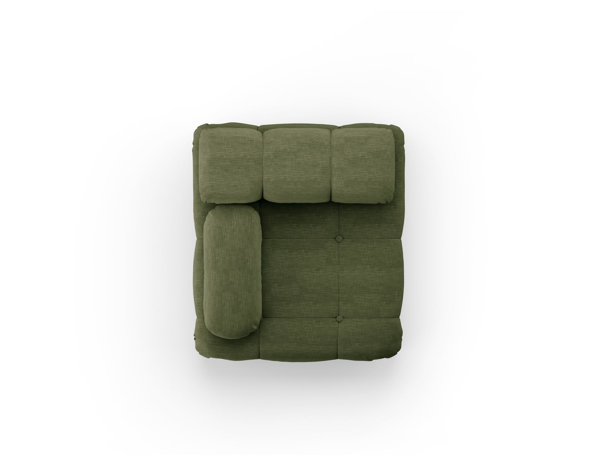 Sofa - krēsls Cosmopolitan Design  Ferento 96x96x71 cm zaļs - N1 Home