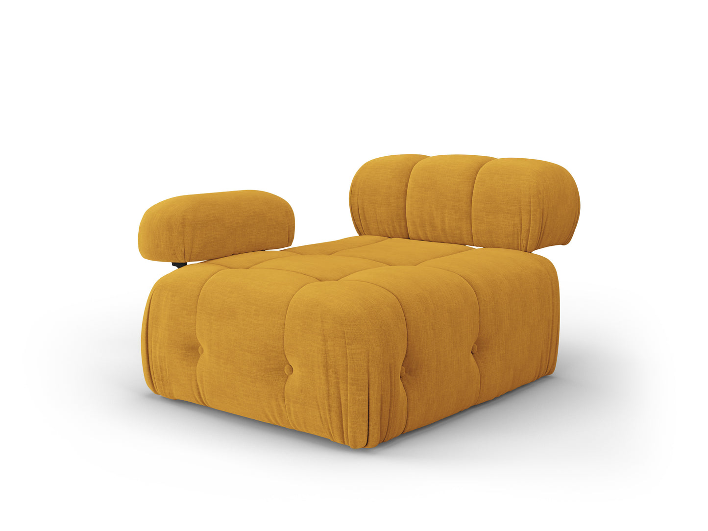 Sofa - krēsls Cosmopolitan Design  Ferento 96x96x71 cm sinepes - N1 Home