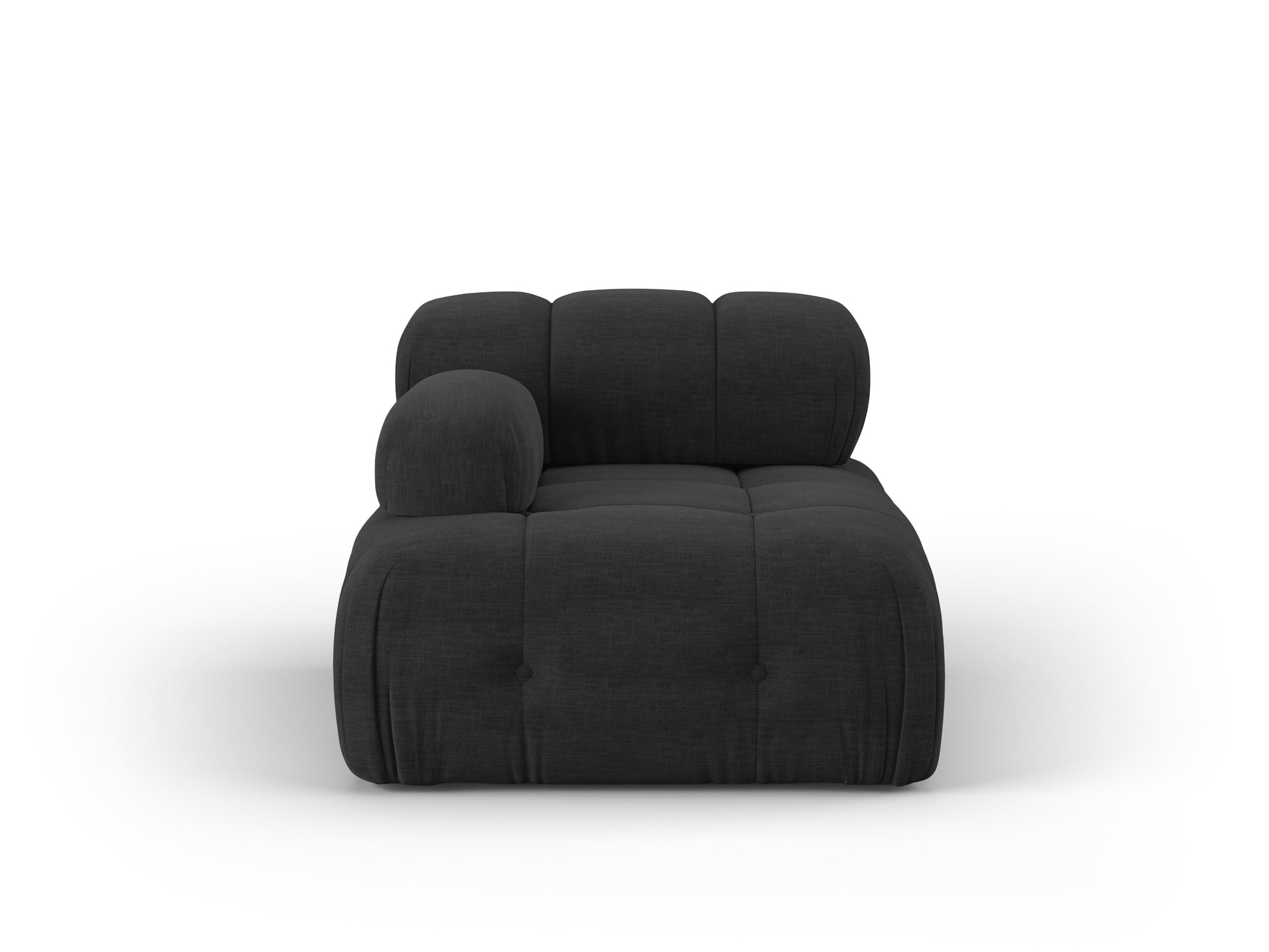 Sofa - krēsls Cosmopolitan Design  Ferento 96x96x71 cm melns - N1 Home