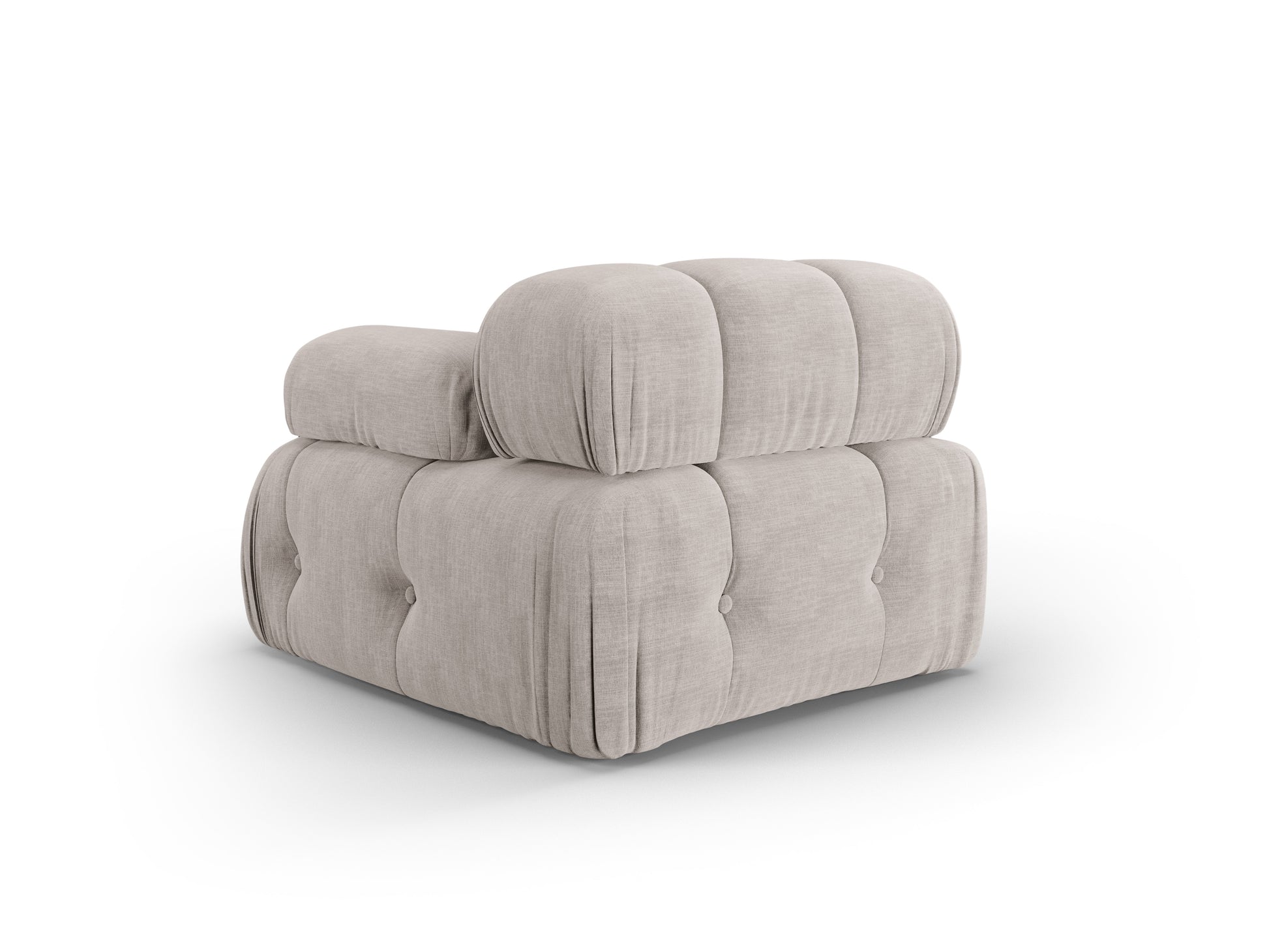 Sofa - krēsls Cosmopolitan Design  Ferento 96x96x71 cm bēšs - N1 Home