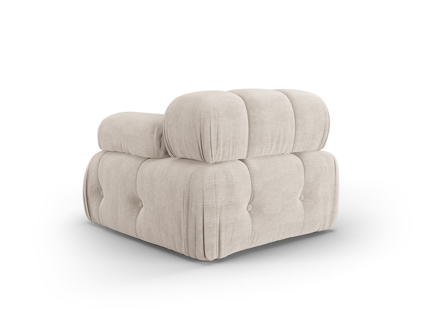 Sofa - krēsls Cosmopolitan Design  Ferento 96x96x71 cm krēms - N1 Home