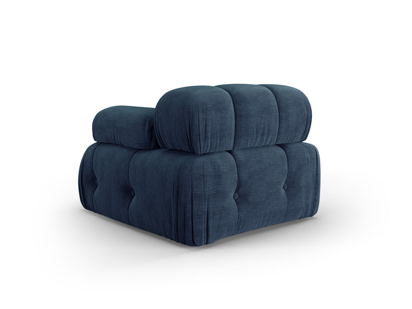 Sofa - krēsls Cosmopolitan Design  Ferento 96x96x71 cm tumši zils - N1 Home