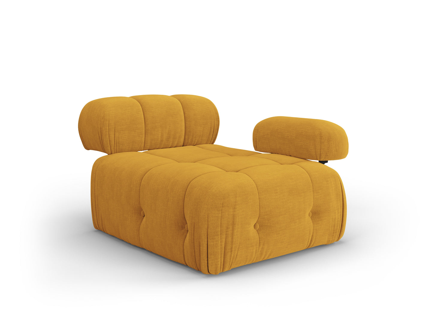 Sofa - krēsls Cosmopolitan Design  Ferento 96x96x71 cm sinepes - N1 Home