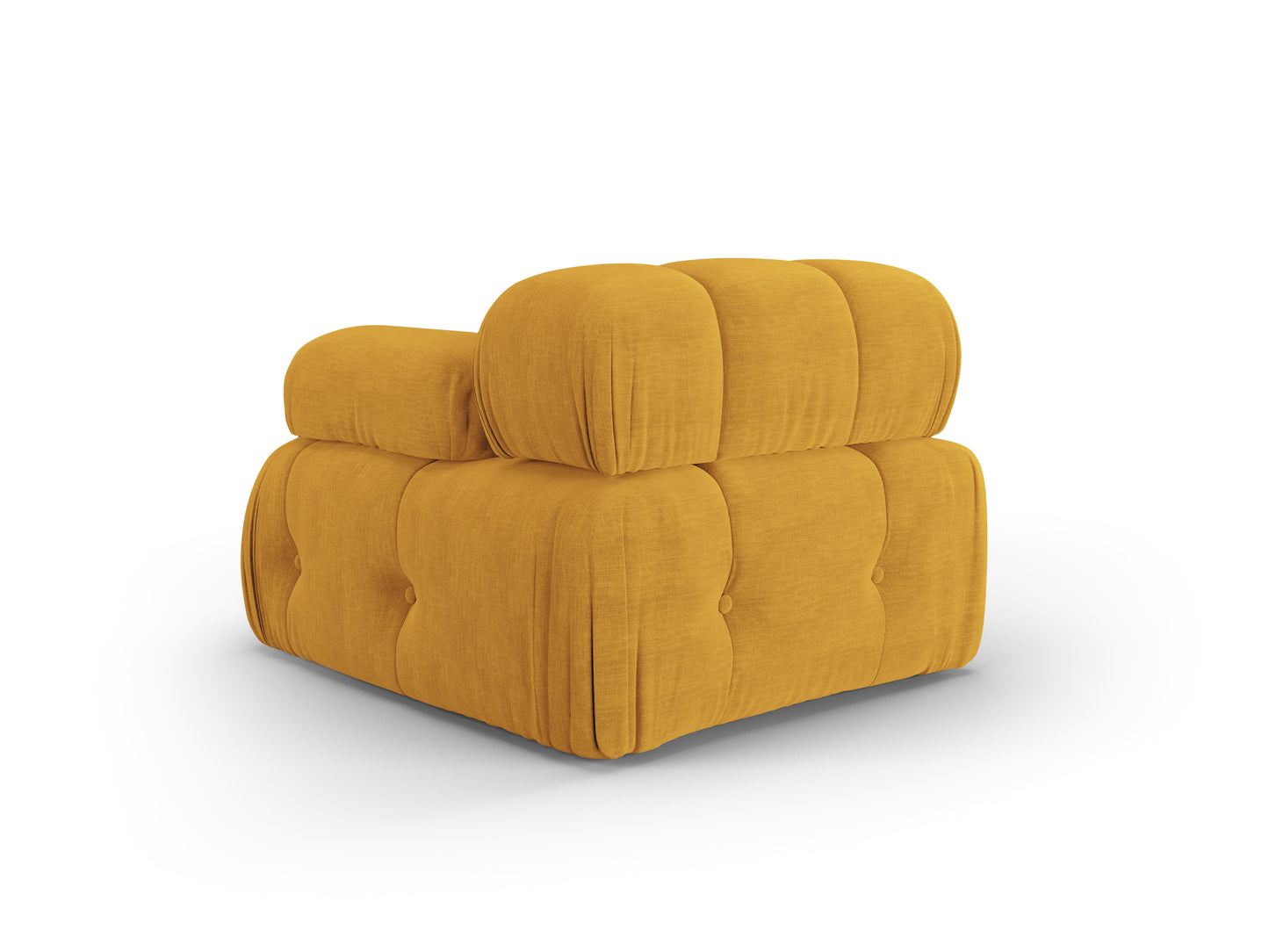 Sofa - krēsls Cosmopolitan Design  Ferento 96x96x71 cm sinepes - N1 Home