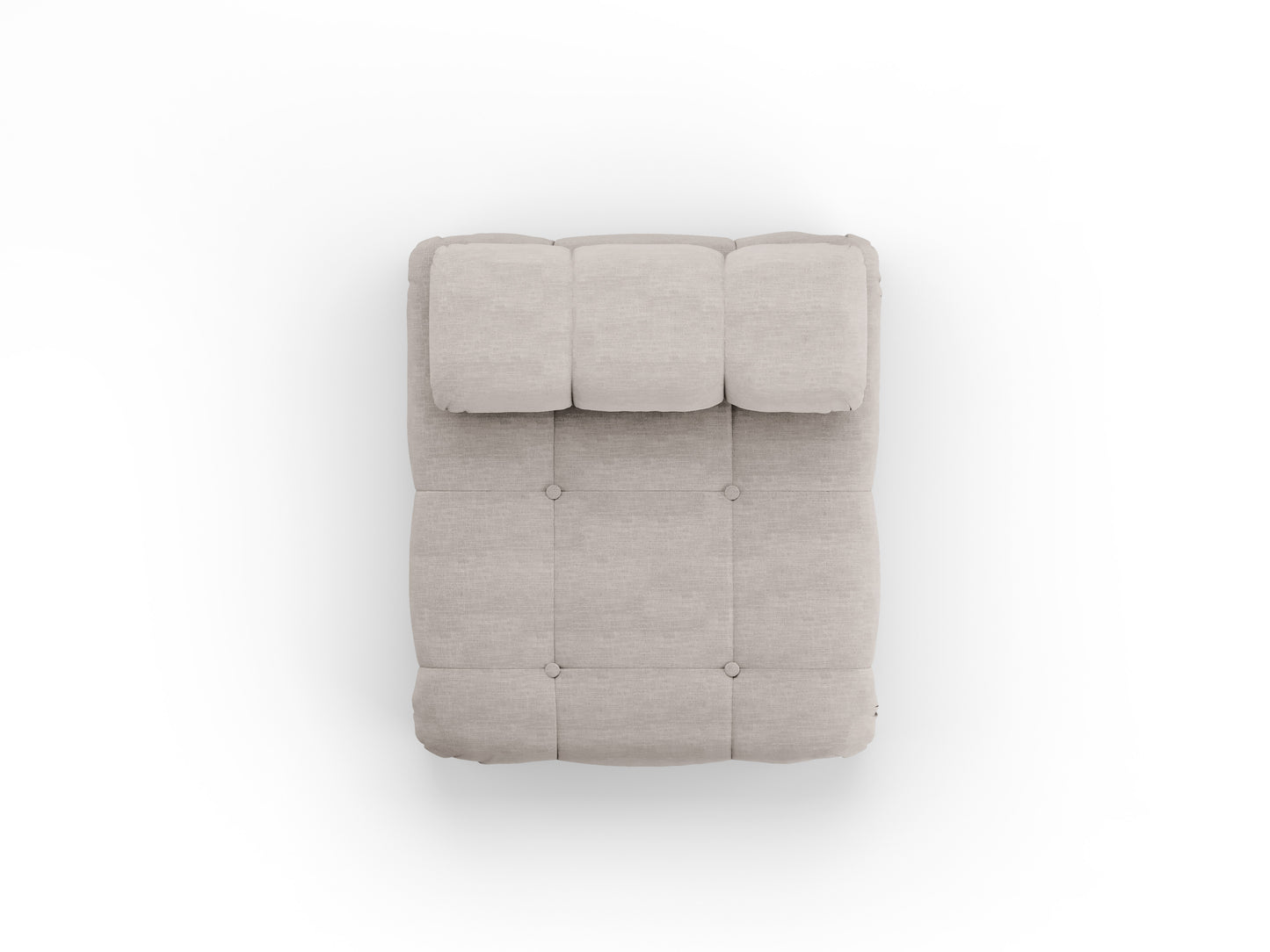 Sofa - krēsls Cosmopolitan Design  Ferento 96x96x71 cm bēšs - N1 Home