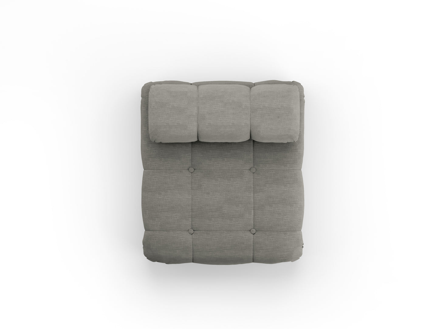 Sofa - krēsls  Cosmopolitan Design Ferento 96x96x71 cm pelēks - N1 Home