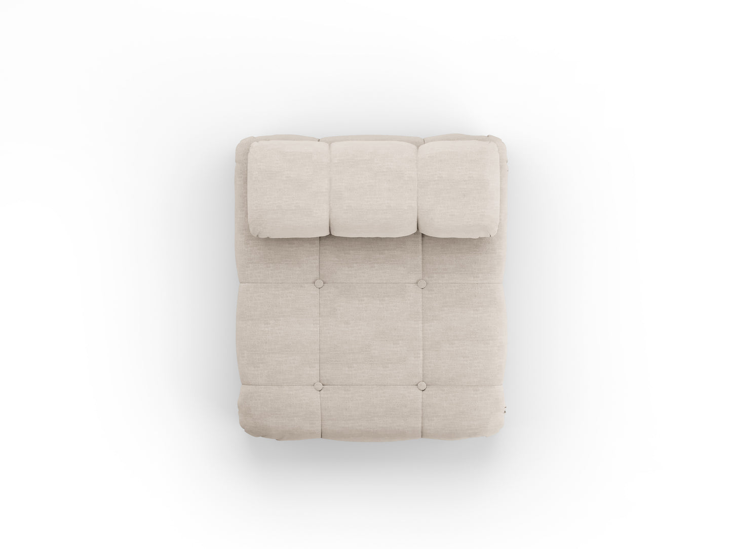 Sofa - krēsls Cosmopolitan Design Ferento 96x96x71 cm krēms - N1 Home