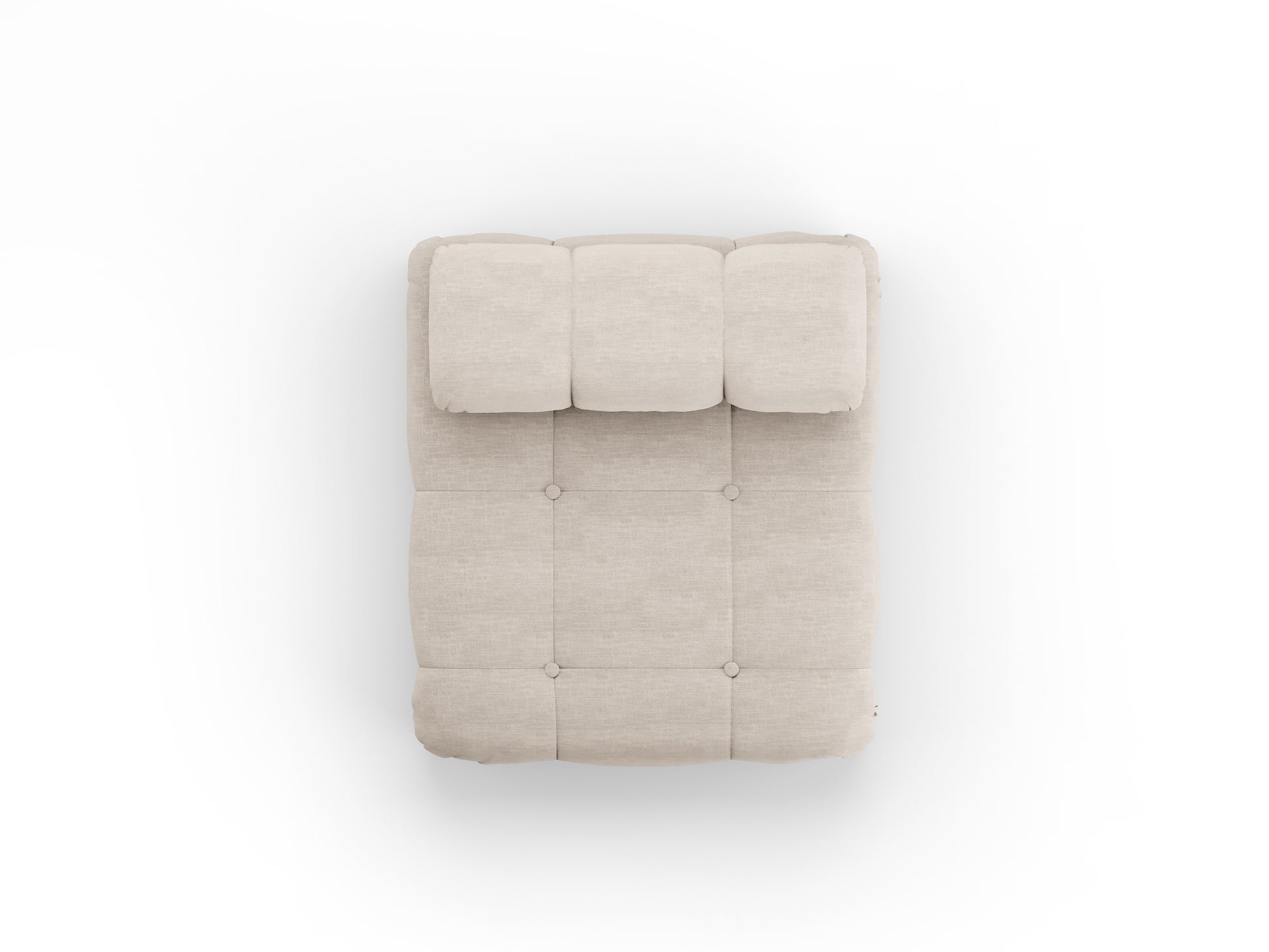 Sofa - krēsls Cosmopolitan Design Ferento 96x96x71 cm krēms - N1 Home