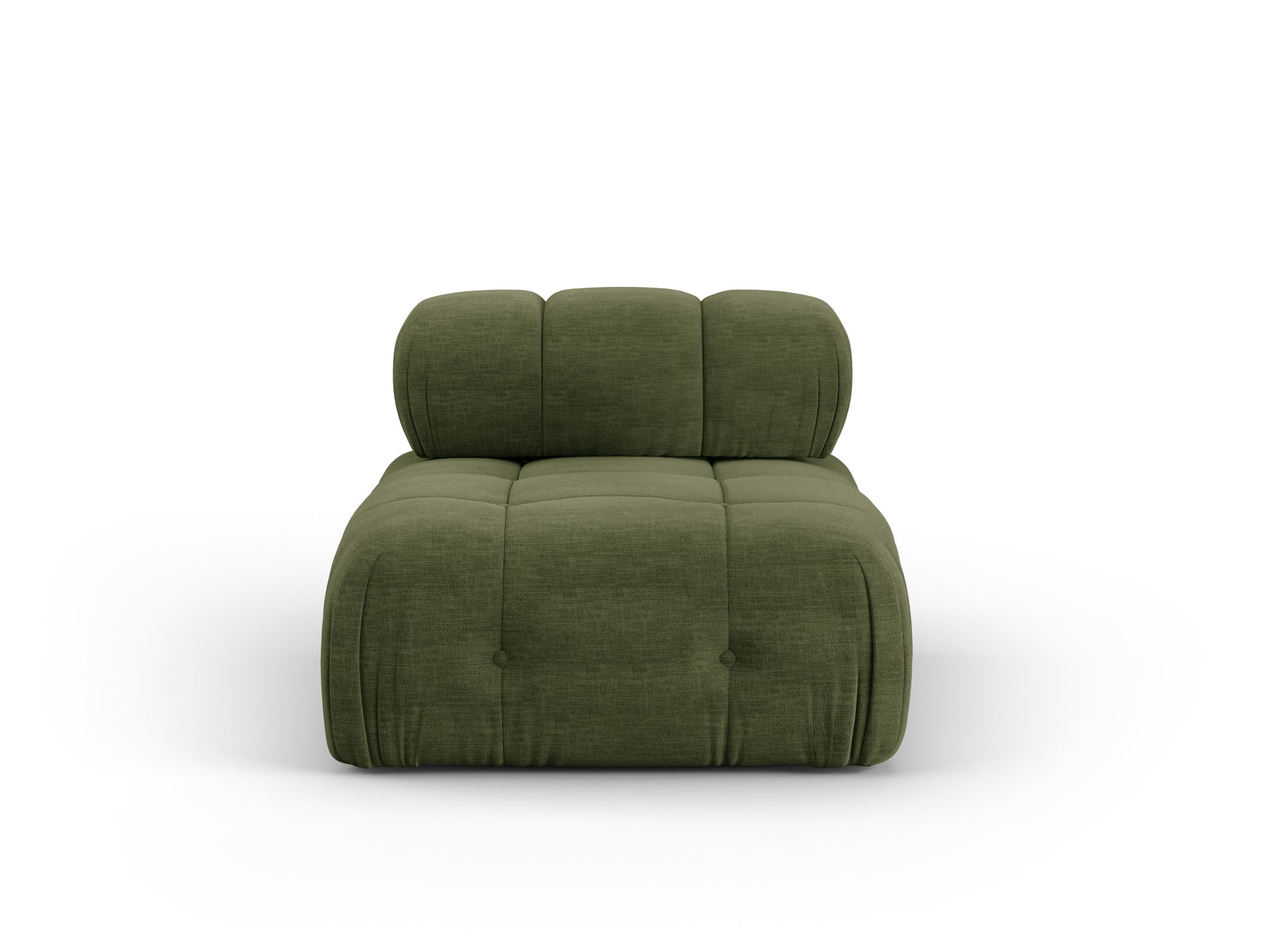 Sofa - krēsls Cosmopolitan Design  Ferento 96x96x71 cm tumši zaļs - N1 Home