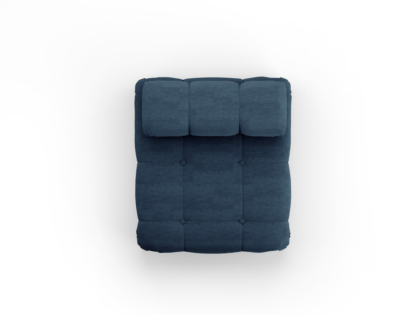 Sofa - krēsls  Cosmopolitan Design Ferento 96x96x71 cm tumši zils - N1 Home