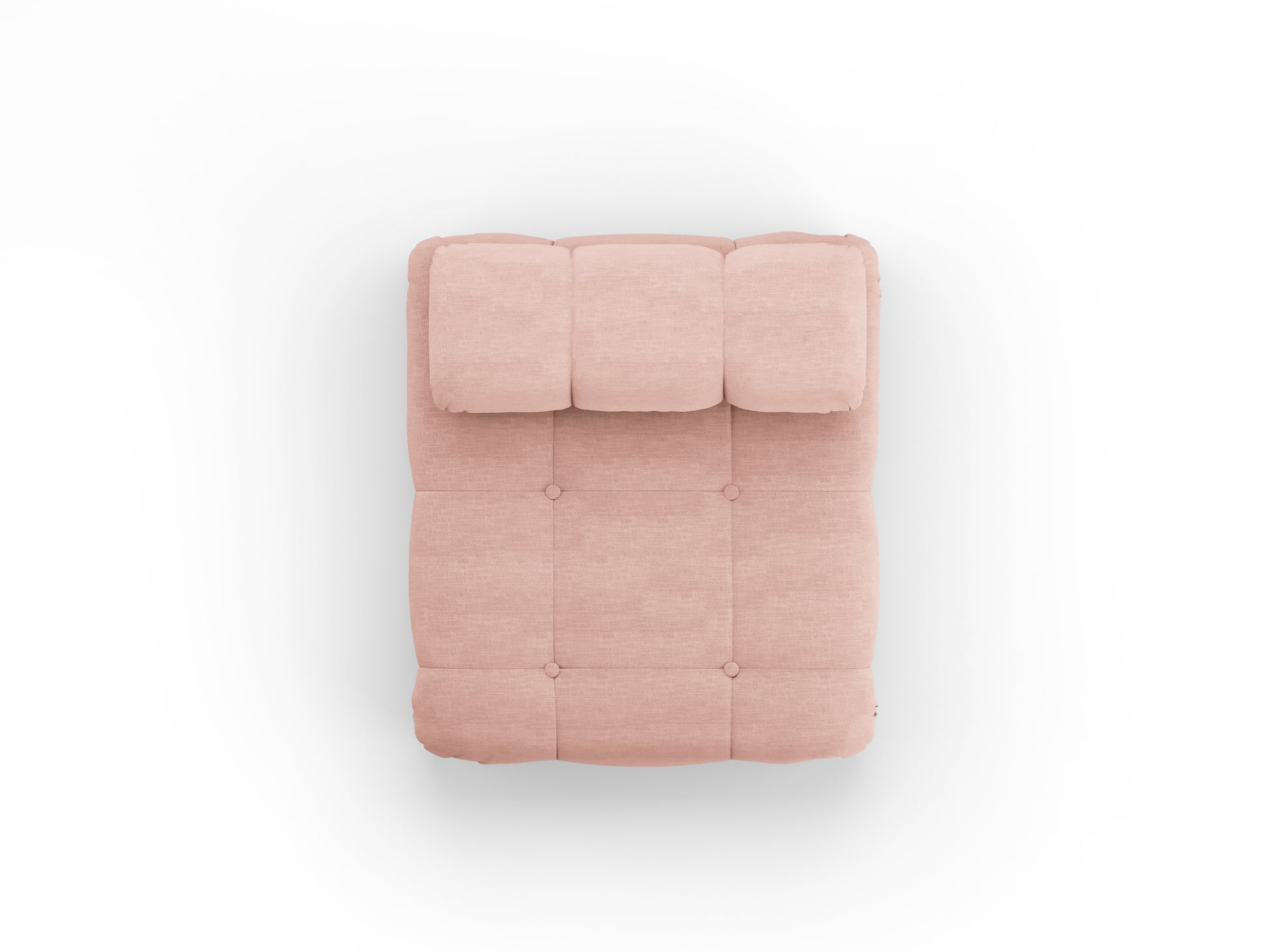 Sofa - krēsls Cosmopolitan Design  Ferento 96x96x71 cm rozā - N1 Home