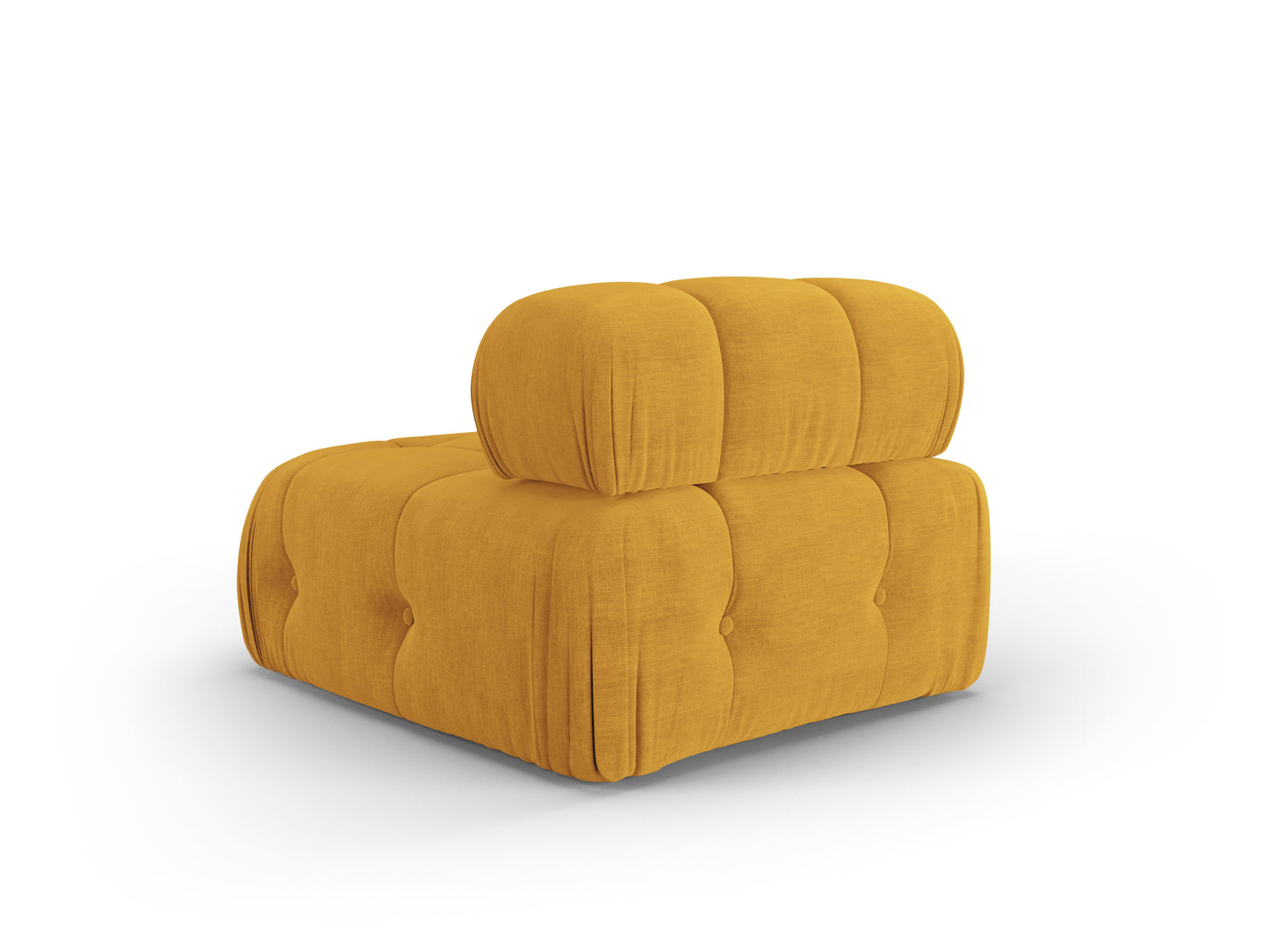 Sofa - krēsls Cosmopolitan Design  Ferento 96x96x71 cm sinepes - N1 Home