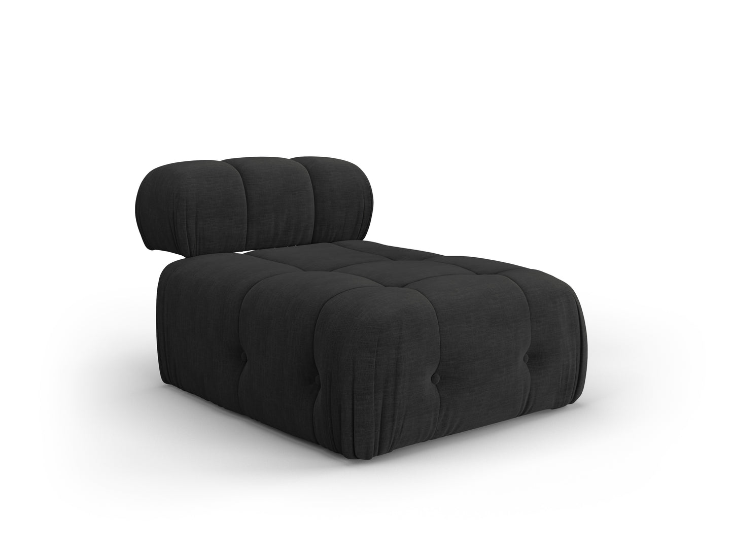 Sofa - krēsls Cosmopolitan Design  Ferento 96x96x71 cm melns - N1 Home