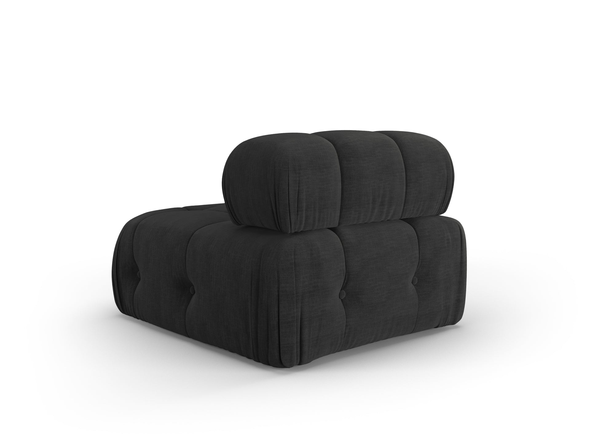 Sofa - krēsls Cosmopolitan Design  Ferento 96x96x71 cm melns - N1 Home