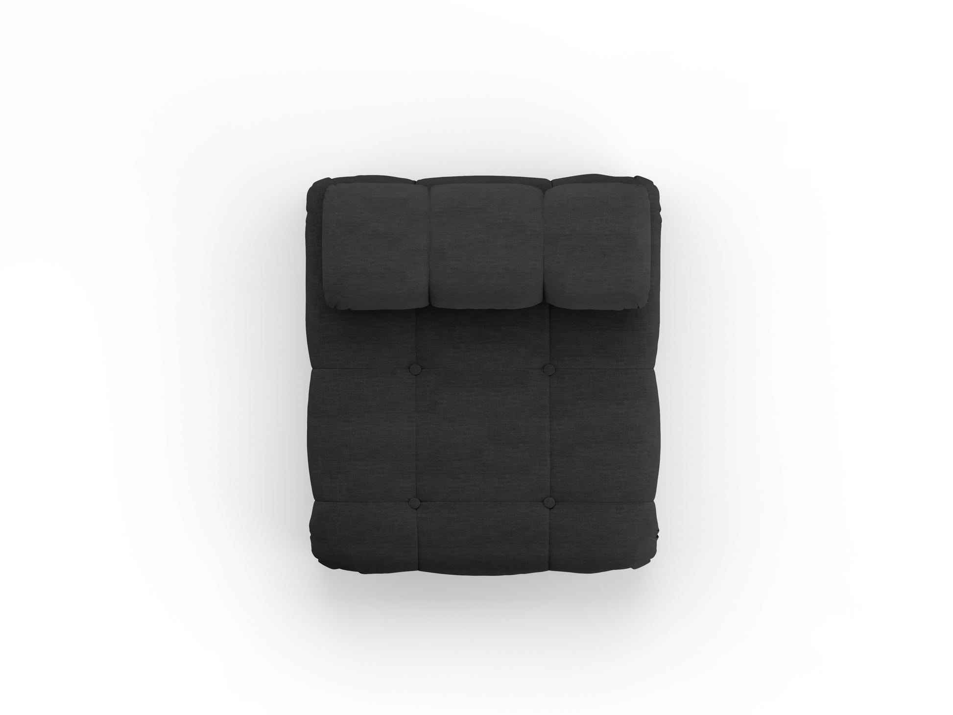 Sofa - krēsls Cosmopolitan Design  Ferento 96x96x71 cm melns - N1 Home