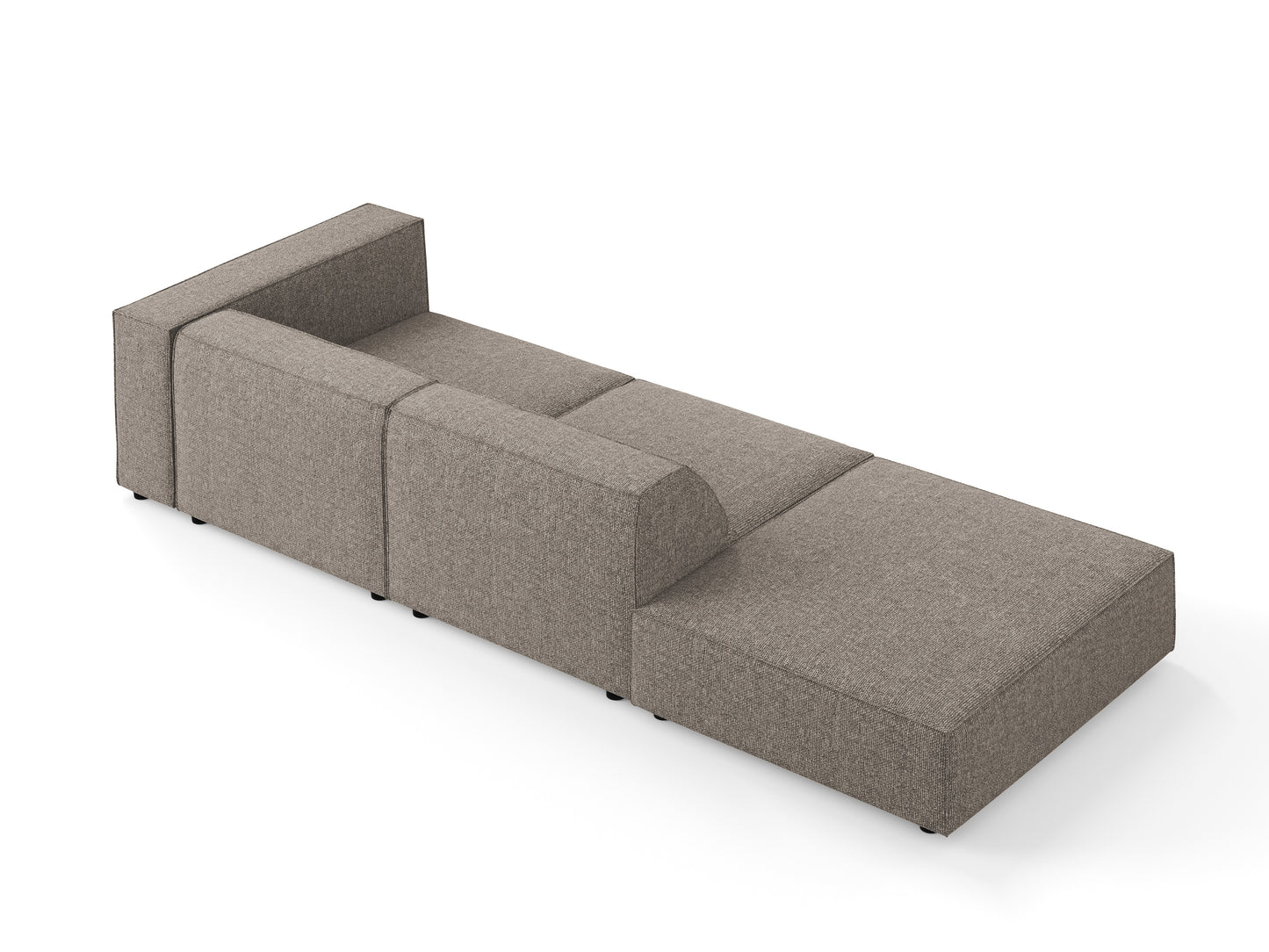 Dīvāns Cosmopolitan Design Arendal 262x102x70 cm pelēks - N1 Home