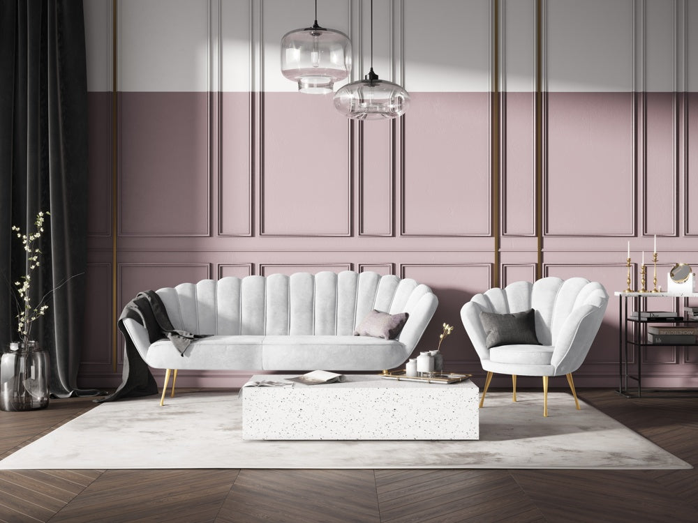 Dīvāns Kingston Cosmopolitan design 224x95x85 cm Ma 2239/3 kāju krāsas - N1 Home