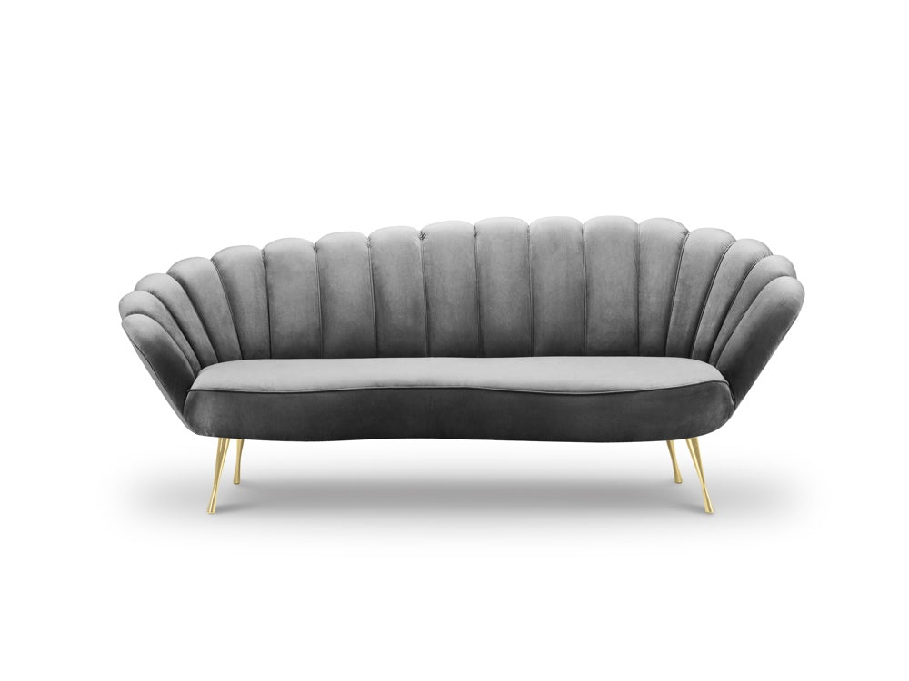 Dīvāns Kingston Cosmopolitan design 224x95x85 cm Riv 91/3 kāju krāsas - N1 Home