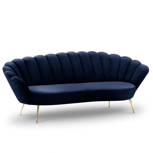 Dīvāns Kingston Cosmopolitan design 224x95x85 cm Riv 81/3 kāju krāsas - N1 Home