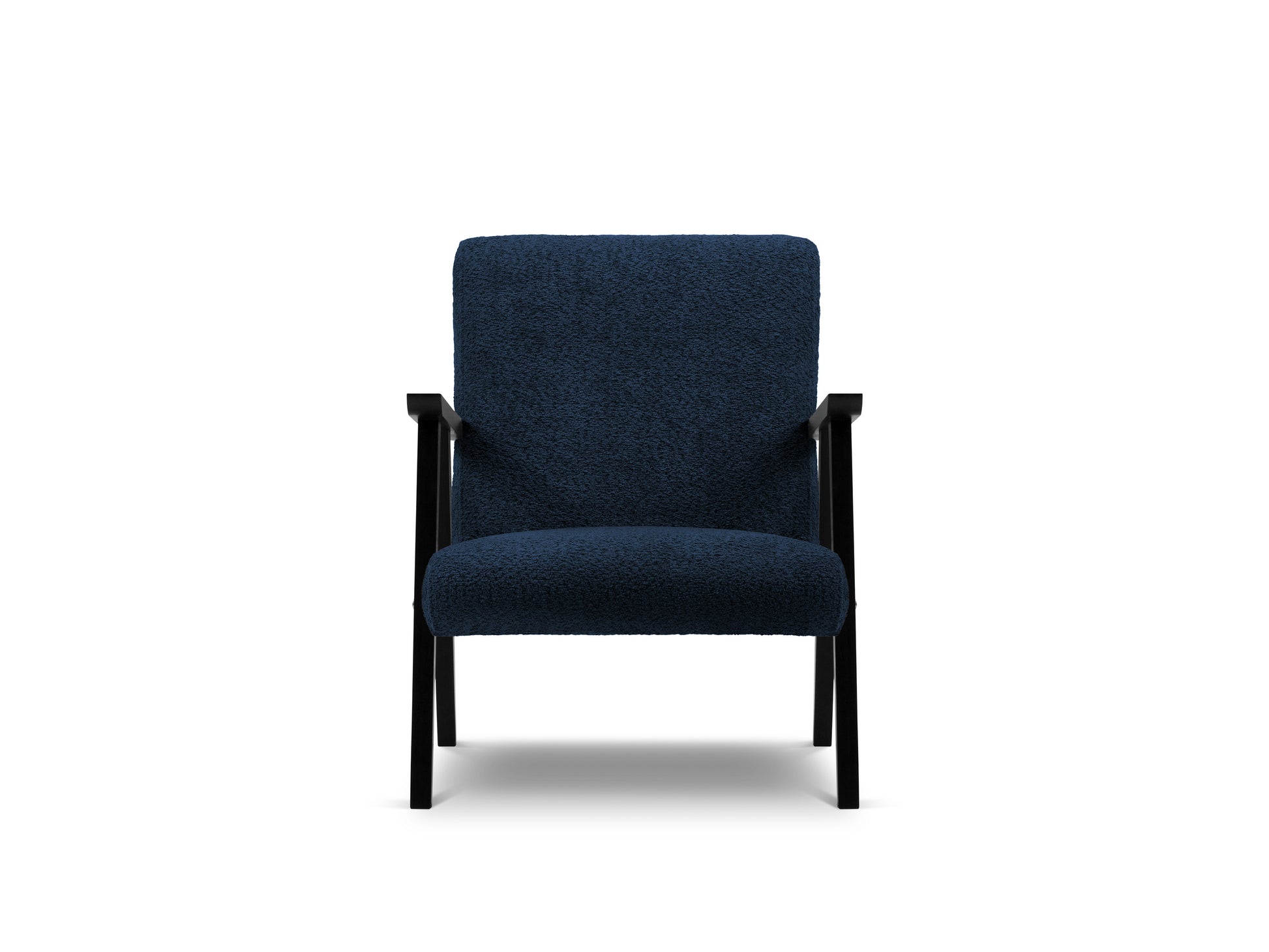 Atzveltnes krēsls Cosmopolitan Design Warsaw 79x59x78 cm zils - N1 Home