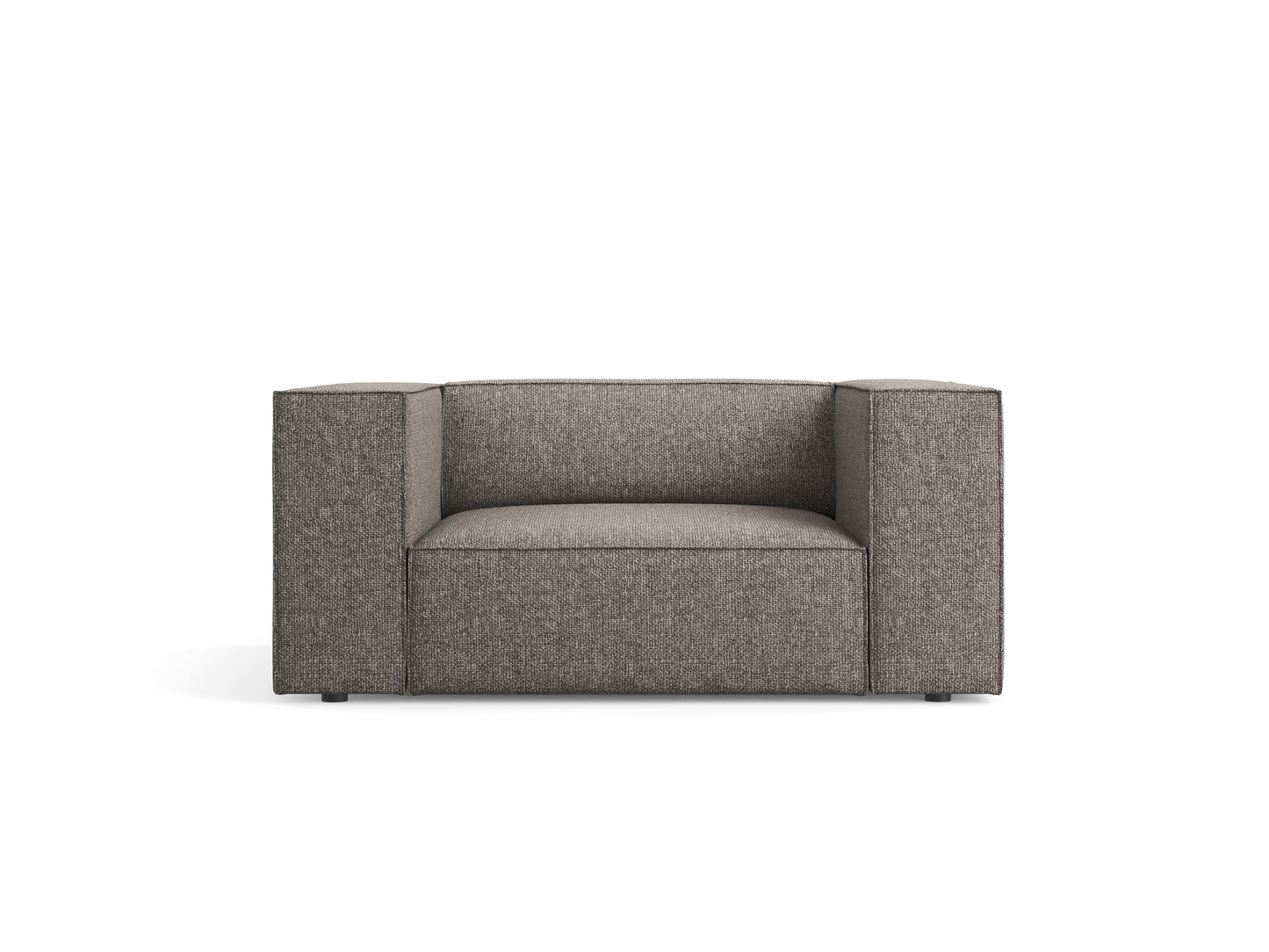 Atzveltnes krēsls Cosmopolitan Design Arendal 124x102x70 cm pelēks - N1 Home