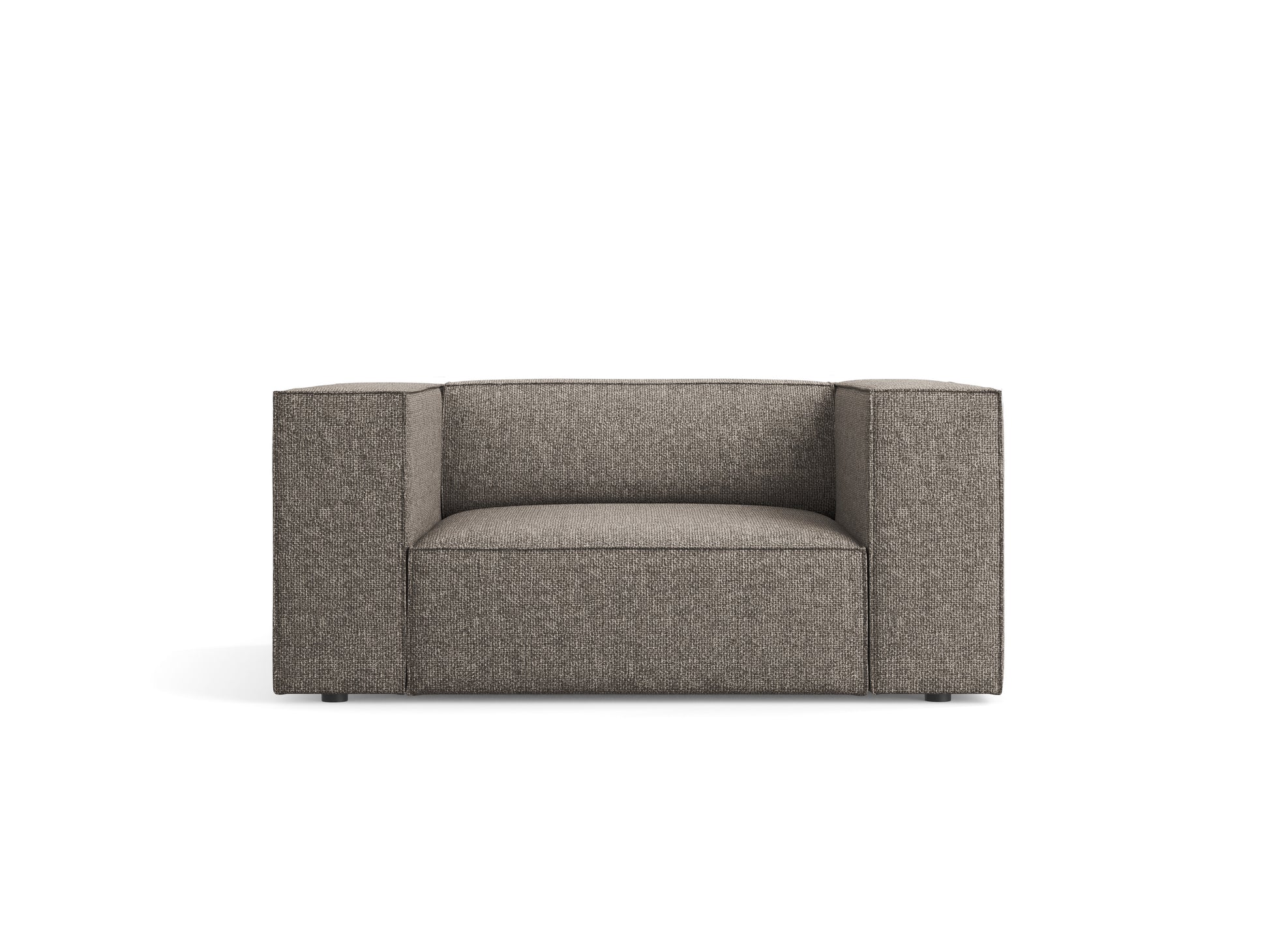 Atzveltnes krēsls Cosmopolitan Design Arendal 124x102x70 cm pelēks - N1 Home
