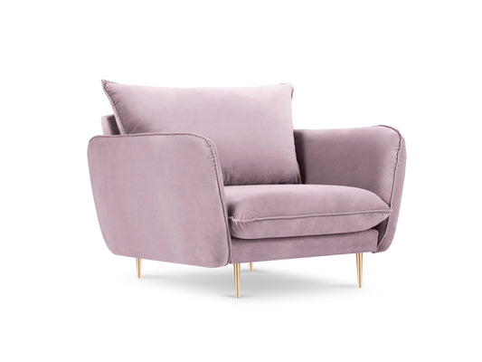 Atzveltnes krēsls Cosmopolitan Design Vienna 97x94x95 cm lavandes - N1 Home