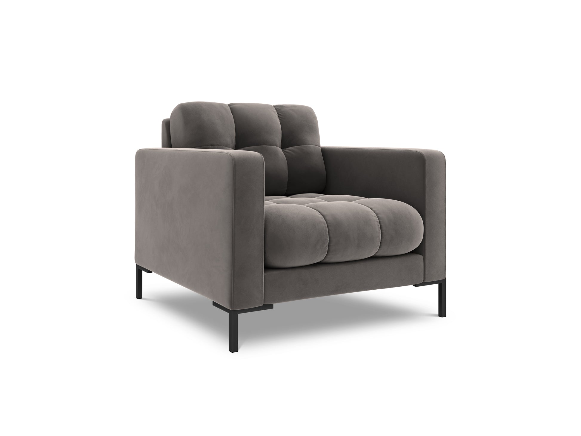 Atzveltnes krēsls Cosmopolitan Design Bali 87x92x75 cm pelēks - N1 Home