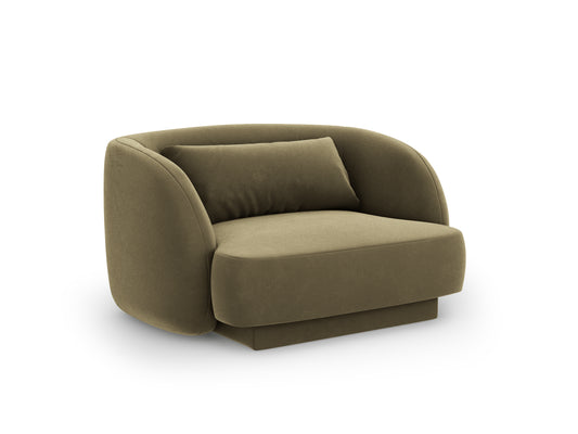 Atzveltnes krēsls Cosmopolitan Design Tulum 109x85x74 tumši bēšs - N1 Home