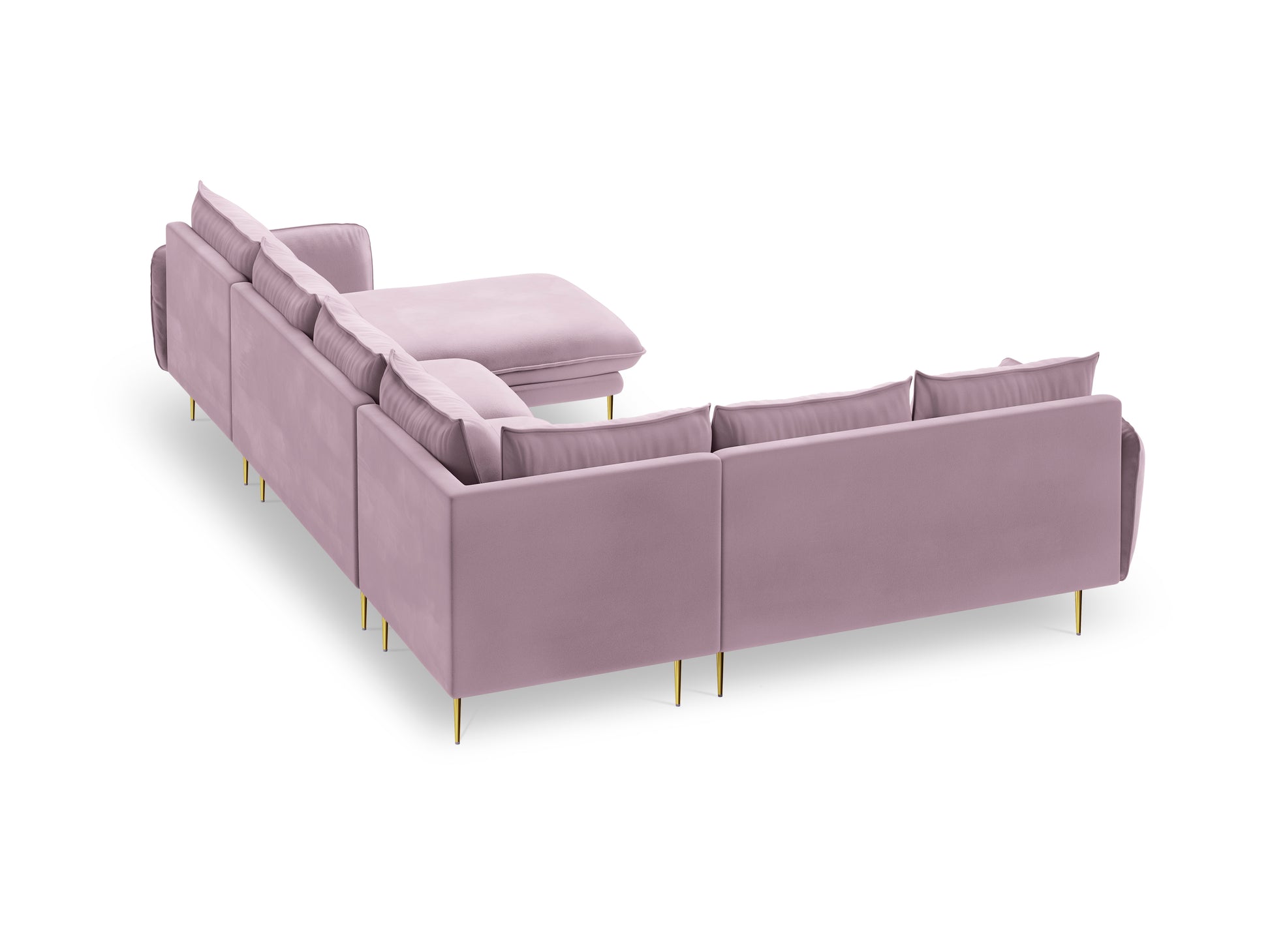 Dīvāns Cosmopolitan Design Vienna samta 330x235x95 cm lavandes - N1 Home