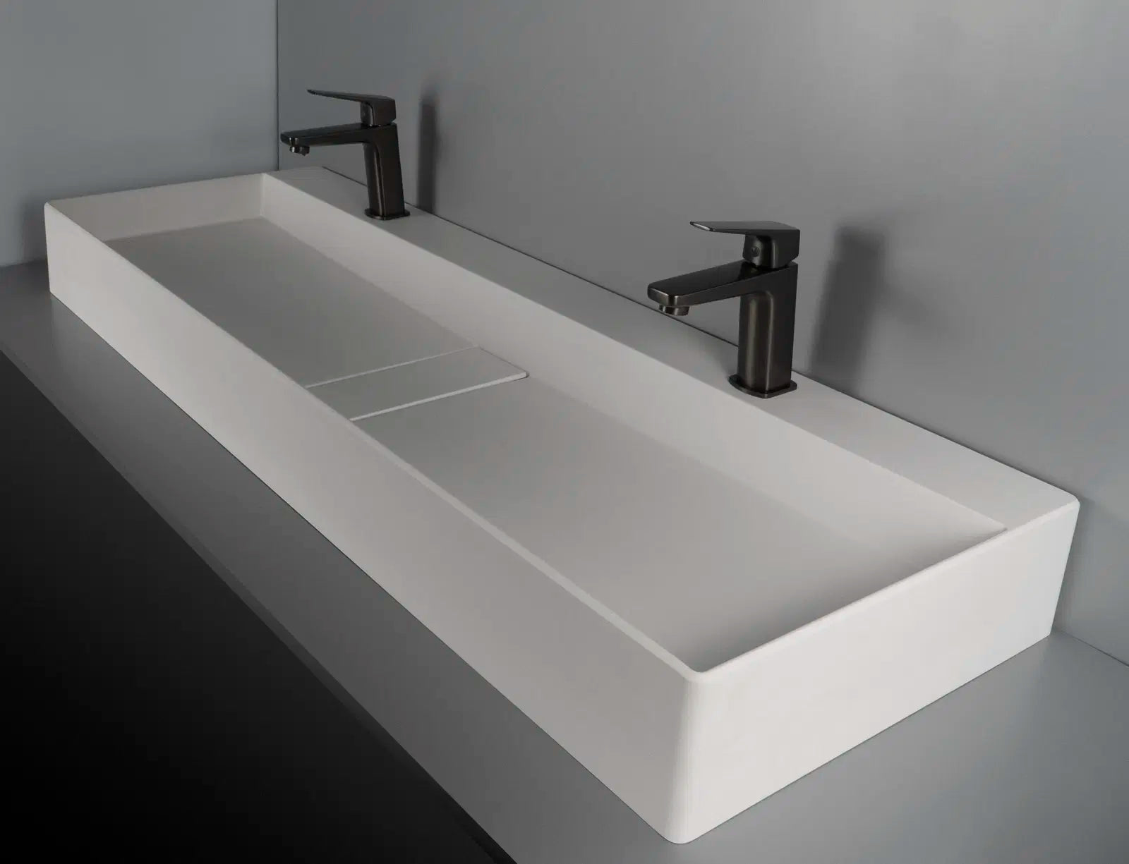 Izlietnes maisītājs Blu 15 cm titāns - N1 Home