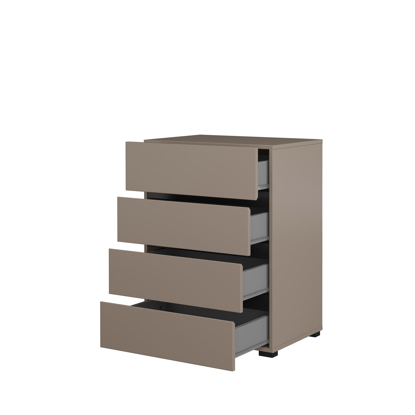 Kumode Krosit kolekcij 60/78/40 cm congo/melns - N1 Home